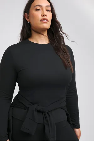 Simply Be Womens Long Sleeve Active Top With Thumbholes