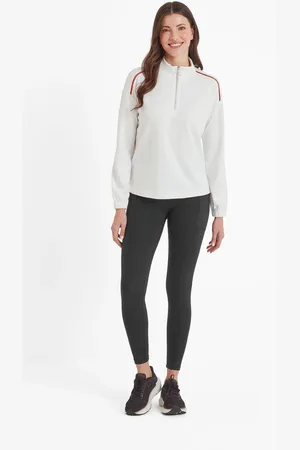 Tog 24 Cream Womens Larelle Zip Neck Sweatshirt AU 10