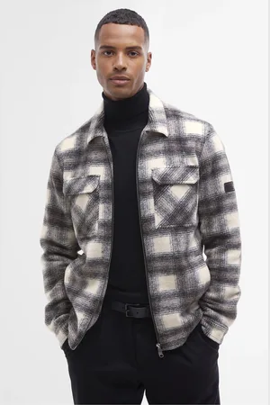 Barbour Mens Clayton Brushed Fleece Overshirt