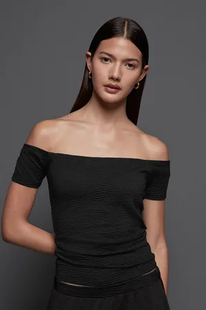 Next Womens Jersey Textured Coord Top
