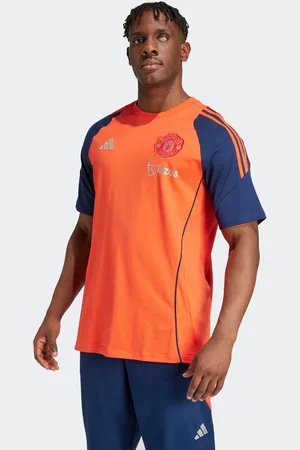 adidas Mens /Navy Manchester United Tiro 24 T-Shirt