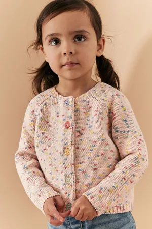 Next Girls Rainbow Spot Cardigan (3mths-7yrs)