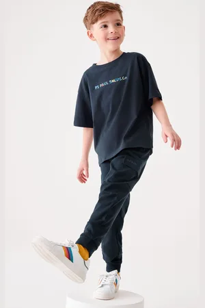 Paul Smith Boys Boys Oversized Short Sleeve Iconic Print 100% Cotton T-Shirt