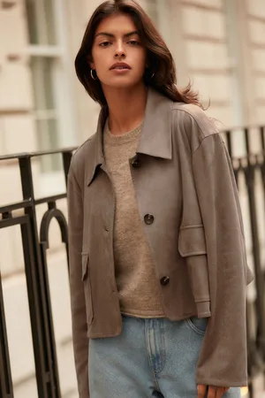 Next Womens Suedette Jacket
