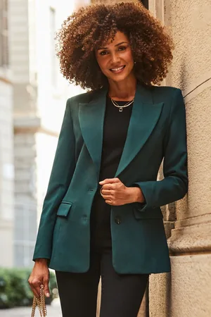 Sosandar Womens Hourglass Blazer