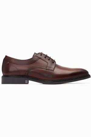 Base London Mens Drake Lace-Up Derby Shoes