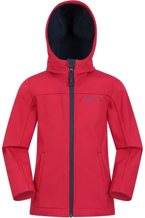 Mountain Warehouse Boys Exodus Kids Water Resistant Softshell Jacket