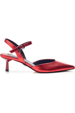 Moda In Pelle Jobourg Pointed Kitten Heel Strappy Shoes AU 6 (EU 37)