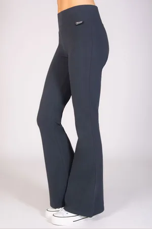 Pineapple Womens Charcoal Flare Jersey Womens Trousers