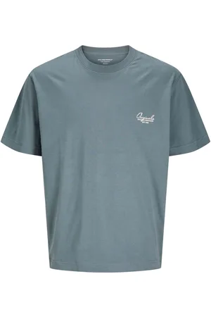 JACK & JONES Blue Graphic Back Print Tee XL