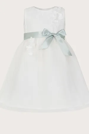 Monsoon Girls Baby Frankie Scuba Bridesmaid Dress