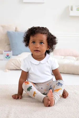 JoJo Maman Bébé Boys Safari Knitted Leggings