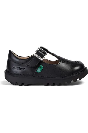 Kickers Girls Infants T Leather Shoes