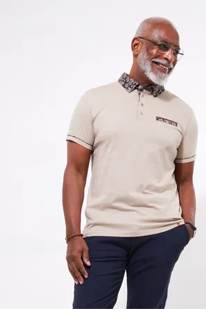 Joe Browns Floral Collared 100% Cotton Polo Shirt M