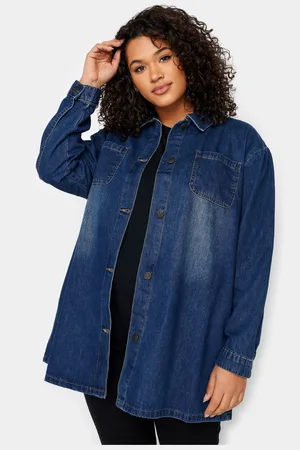 Evans Denim 100% Cotton Shirt AU 22-24