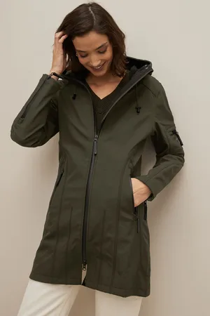 Ilse Jacobsen Womens Waterproof Functional Softshell Raincoat