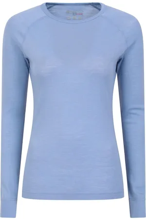 Mountain Warehouse Blue Womens Merino II Thermal Top AU 20