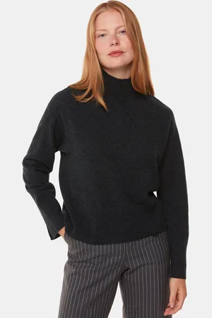 Whistles Womens Cashmere Funnel Neck Jumper