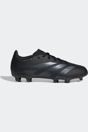 adidas Boys Black/Gold Predator League Firm Ground Boots Kids