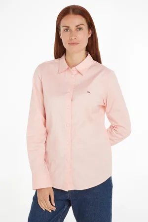 Tommy Hilfiger Womens Regular Fit Stretch Oxford Shirt