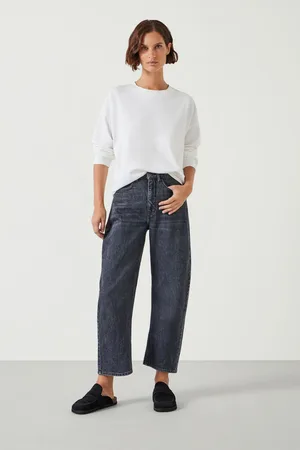 Hush Puppies Womens Cordelia Barrel Leg Jeans