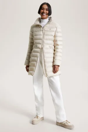 Tommy Hilfiger Womens Padded Midi Coat