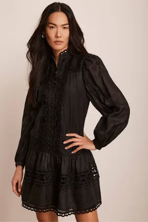 mint&berry Lace Detail Mini Dress AU 10