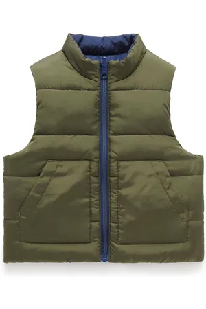 Purebaby Girls Water Resistent Reversible Gilet