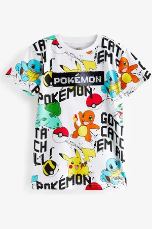 Pokemon Boys 100% Cotton Flippy Sequin License T-Shirt (4-14yrs)
