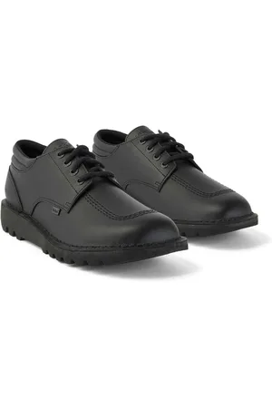 Kickers Mens Lo Padded Leather Shoes