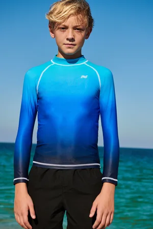 Next Boys Ombre Long Sleeve Sunsafe Rash Vest (1.5-16yrs)