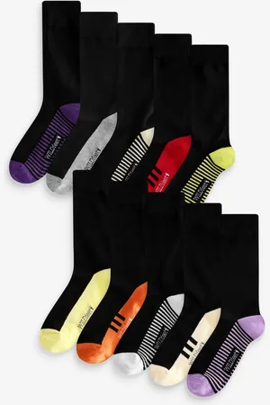 Wild Feet Mens Fashion Sole Bamboo Socks