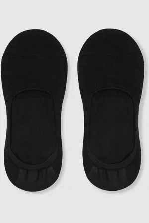 Reiss Black Rafi Cotton-Blend Loafer Socks M-L