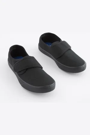 Next Boys Standard Fit (F) Plimsolls School Shoes