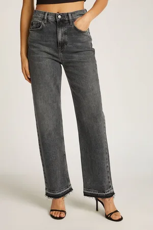 Tommy Hilfiger Black Slim Layla High Rise Straight Jeans W28 L30