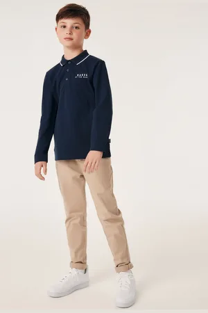 Ted Baker Boys Long Sleeve Polo Shirt