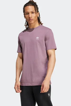 adidas Mens Dark Originals Trefoil Essentials 100% Cotton T-Shirt