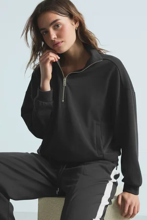 Next Womens Modal Blend Half Zip Top
