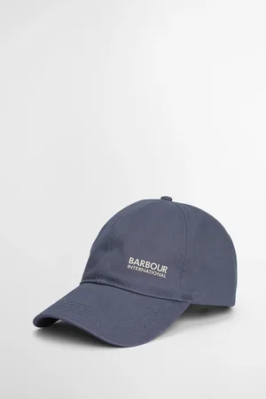 Barbour Blue Albury Sports 100% Cotton Cap One
