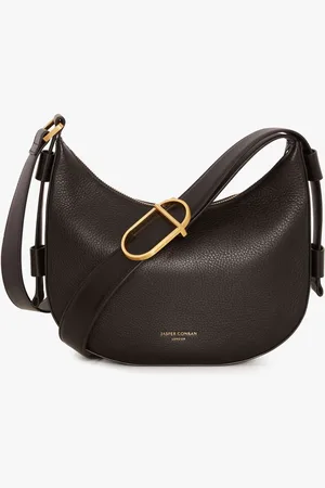 Jasper Conran Beatrix Scoop Leather Cross-Body Bag One