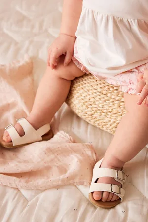 Next Girls Corkbed Baby Sandals (0-24mths)