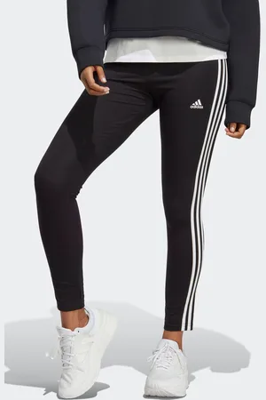 adidas Womens 3 Stripe High Waist Leggings