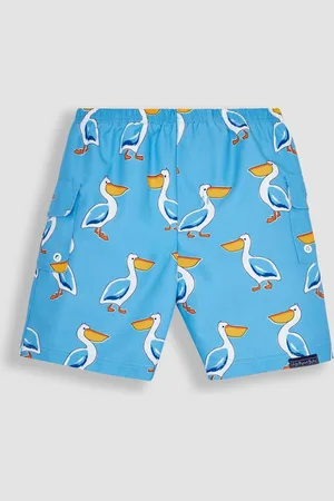 JoJo Maman Bébé Boys Pelican No Nappy Swim Shorts