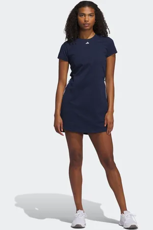adidas Womens Navy Ultimate365 TWISTKNIT Dress