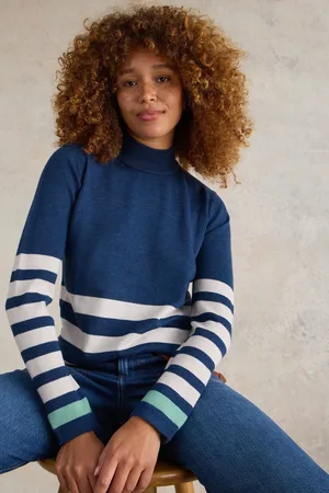 White Stuff Womens Roll Neck Merino Jumper