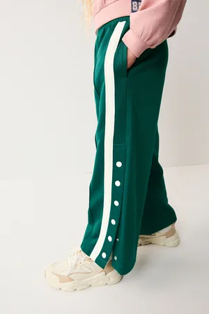 Next Girls Wide Leg Popper Joggers (3-16yrs)