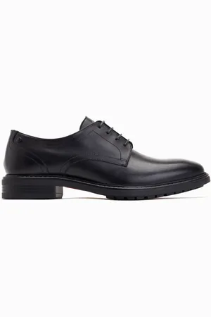 Base London Mens Triumph Lace Up Derby Shoes
