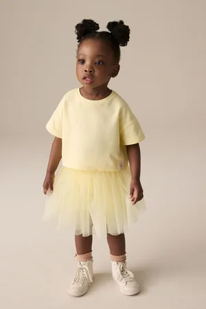 Next Yellow T-Shirt and Skirt Set (3mths-7yrs) 3