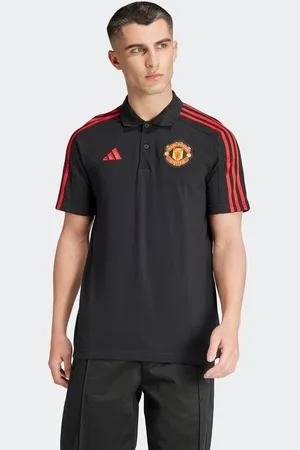 adidas Mens Manchester United DNA Polo Shirt