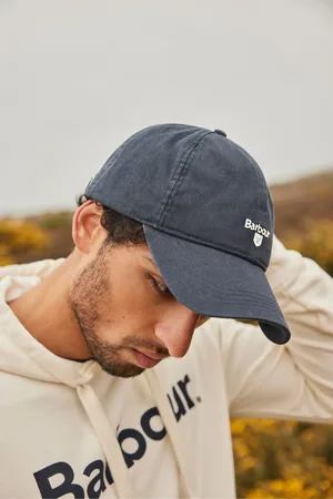 Barbour Navy Blue Cascade Sports 100% Cotton Cap One